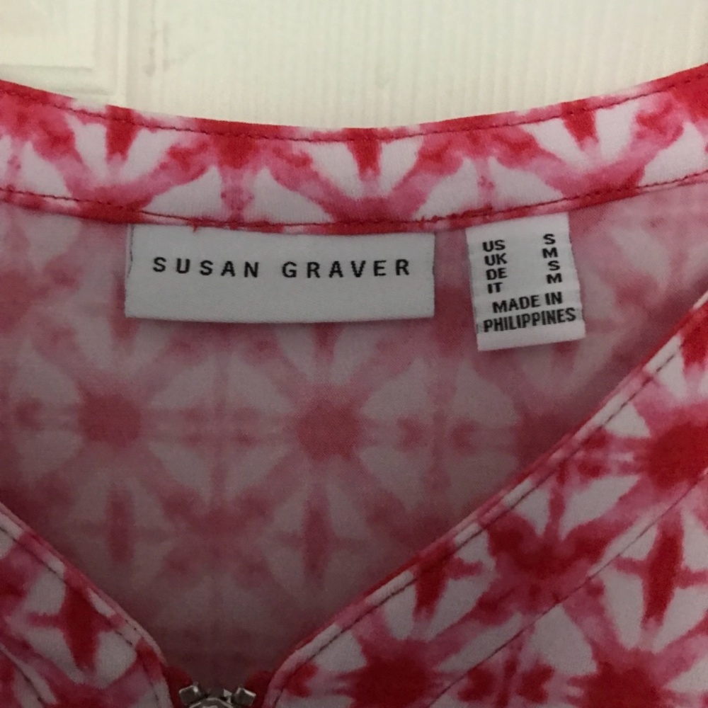 Susan Graver Liquid Knit Short Sleeve Top - Picture 4 of 5